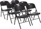 Amazon Basics Sturdy Foldable Portable Plastic Chair, 350-Pound Capacity by AmazonBasics