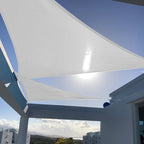 SUNNY GUARD Custom Size 8'x9'x12' Silver Grey Sun Shade Sail Right Triangle UV by SUNNYGUARD