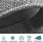 Shade&Beyond 4'x4' Sun Shade Sail Canopy Rectangle, UV Block Breathable Curved - Image 3