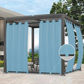 Easy-Going Outdoor Curtains for Patio 1 Panel, 54x96 inch, Sky Blue | Waterproof by Easy-Going