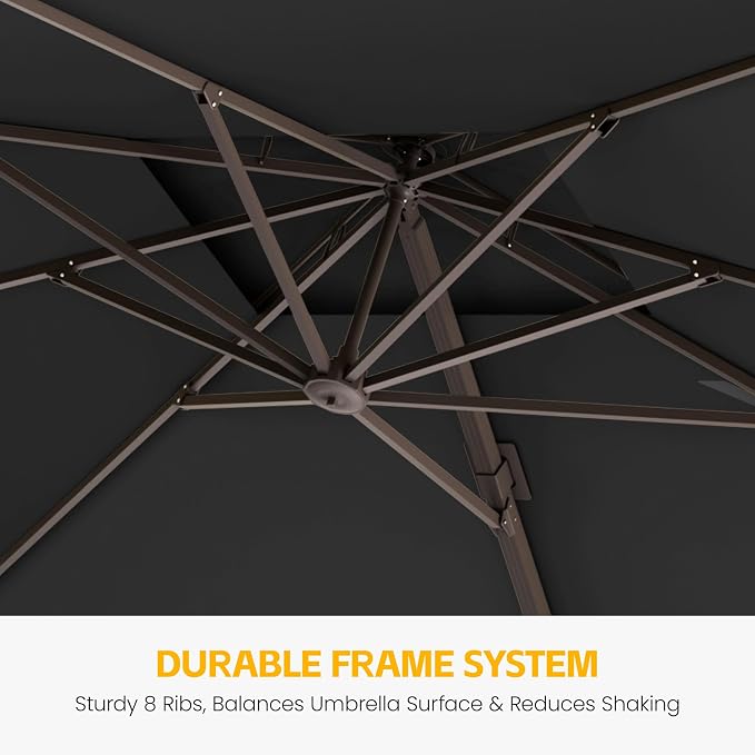 9x12 FT Patio Cantilever Umbrella - Image 6