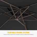 9x12 FT Patio Cantilever Umbrella - Image 6