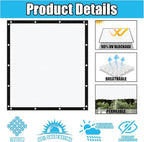 Amagenix 90% Pergola Shade Cover 6' X 9' Sun Shade Cloth - Image 2