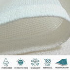Shade&Beyond Custom Sun Shade Sail 8'x9'x12' Triangle Sun Sail Shades Patio UV - Image 3