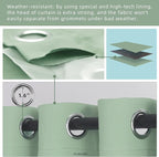 DIVA EN CAMINO DEC Outdoor Patio Curtain Waterproof Darkening Thermal Insulated - Image 3