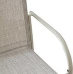 Stackable Patio Chairs Set of 8, Outdoor Dining Chairs - Image 6