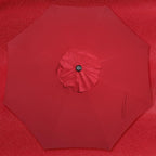 9' Outdoor Patio Umbrella, Outdoor Table Umbrella, Yard Umbrella, Market - Image 4