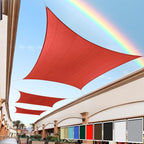 Royal Shade 6' x 18' Custom Size Red Rectangle Sunshade Sail by RoyalShade