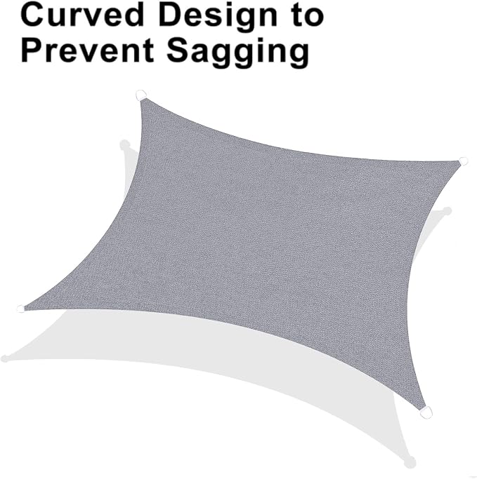 LOVE STORY Custom Size 4' x 10' Sun Shade Sail - Image 6