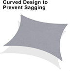 LOVE STORY Custom Size 5' x 9' Sun Shade Sail - Image 6