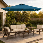 6.5 x 10ft Rectangular Patio Umbrella - Image 9