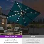 PURPLE LEAF Patio Umbrella Left-right Tilt 10FT - Image 3