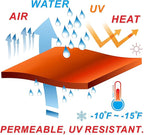Colourtree CTAPR1220 Custom Size 8' x 22' Green Sun Shade Sail Canopy UV Block - Image 8