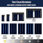 Outdoor Patio Curtain Waterproof Darkening Thermal Insulated Indoor Curtains - Image 6