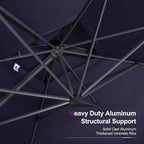 PURPLE LEAF Cantilever Umbrella - Image 7