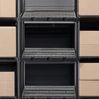 Gracious Living 3 Pack Light Duty Storage Shelves, Knect-A-Shelf 4-Shelf - Image 5