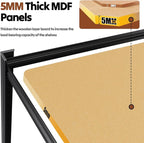 2Pack Storage Shelves, 2500lbs Garage Shelving, Adjustable Heavy Duty Shelving - Image 4