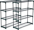 Panana 4 Tier Garden Greenhouse Steel Staging Shelving Plant Stand Garden - Image 6