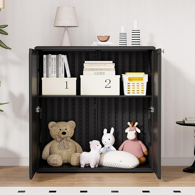 HOMSPARK Indoor/Outdoor Storage Cabinet - Image 4