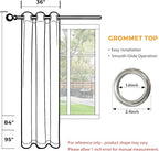 4 Panels Outdoor Stripe Curtains - Image 8