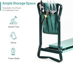 2-in-1 Garden Kneeler & Seat, Folding Seat w/EVA Foam Kneeling Pad & Removable - Image 7