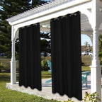BONZER Outdoor Curtains for Patio Waterproof Thick | Privacy Grommet Light - Image 7