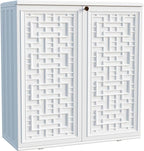 Mrosaa Indoor Outdoor Storage Cabinet Waterproof by Mrosaa