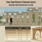 DIVA EN CAMINO DEC Outdoor Patio Curtain Waterproof Darkening Thermal Insulated - Image 3
