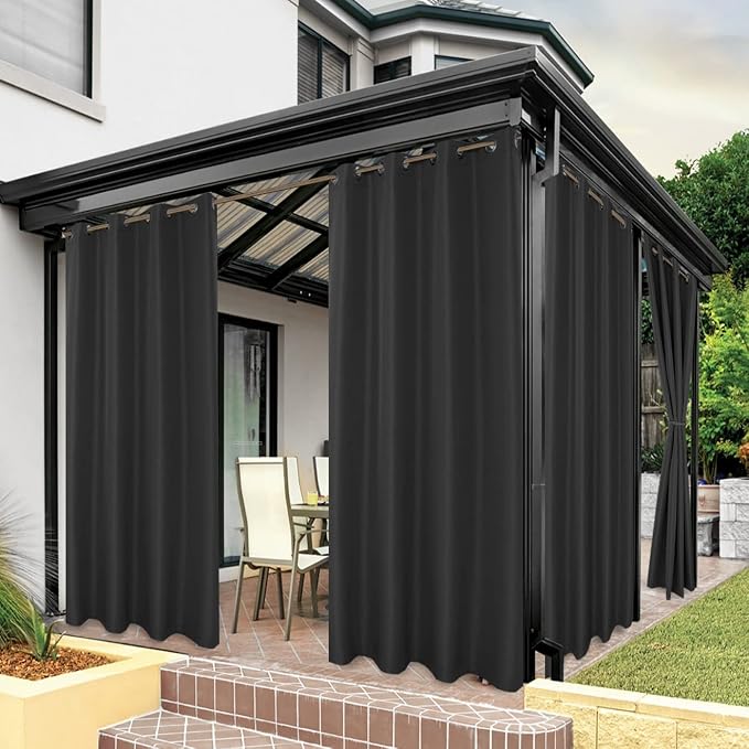 BONZER Waterproof Outdoor Curtains by Bonzer