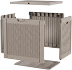 31 Gallon Deck Box, Lockable Waterproof Outdoor Storage Boxes - Image 7