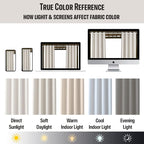Outdoor Patio Curtain Waterproof Darkening Thermal Insulated Indoor Curtains - Image 6