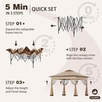 Bezseller 11x11 Pop Up Gazebo - Image 5