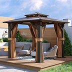 Aoxun 8'x8' Hardtop Gazebo - Image 2