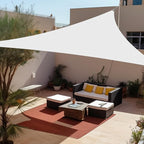 Shade&Beyond Custom Sun Shade Sail 14'x16'x21.3' Triangle Sun Sail Shades Patio by ShadeBeyond