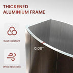 10 X 13 FT Cantilever Patio Umbrella Outdoor - Image 9