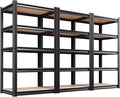 71.2''H Storage Shelves, 2000lbs Garage Shelving, Adjustable Heavy Duty by KORVENA