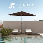 JEAREY 9FT Outdoor Patio Umbrella Outdoor Table Umbrella - Image 6