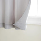 TOWN & COUNTRY BASICS Cabana Solid Heavyweight Indoor Outdoor Curtains - Image 2