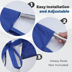 17' x 6.8' Waterproof Pergola Canopy Replacement Cover, Waterproof Polyester - Image 4