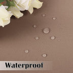Deck Waterproof Curtains Outdoor W100 x L95 Inch Mocha, 1 Panel | Extra Wide - Image 6
