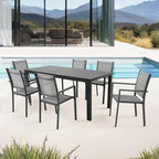 Patio Dining Chairs, All-Weather High-Resilience Textilene Outdoor Dining Chair - Image 8