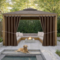 Outdoor Indoor Curtains for Patio Weather-resistant Window Panels Privacy by DivaenCamino