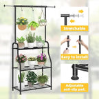 Simple Trending Plant Stand Indoor Outdoor, Heavy Duty Metal 3 Tiered Hanging - Image 5