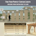 DIVA EN CAMINO DEC Outdoor Patio Curtain Waterproof Darkening Thermal Insulated - Image 3