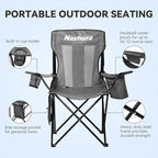 Nazhura 2 Pack Outdoor Camping Chairs Folding/Foldable/Portable - Image 4