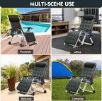 MOPHOTO Zero Gravity Chair, Outdoor Padded Lounge Chair - Image 6