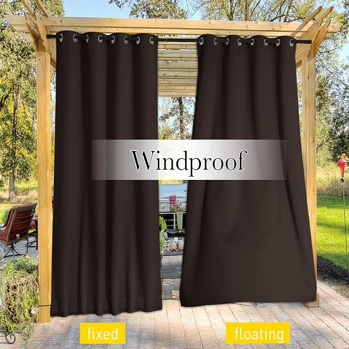 NICETOWN Windproof Outdoor Curtains - Image 6