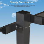 Aoxun 9.7'x9.7' Retractable Pergola - Image 4