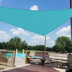 Windscreen4less 17' x 17' x 17' Sun Shade Sail Triangle Outdoor Canopy Cover UV - Image 6