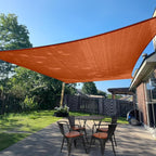 Sun Shade Sail 10'x18' Terra Red Rectangle Custom Size | 95% UV Block, Cooling by SUNLAX